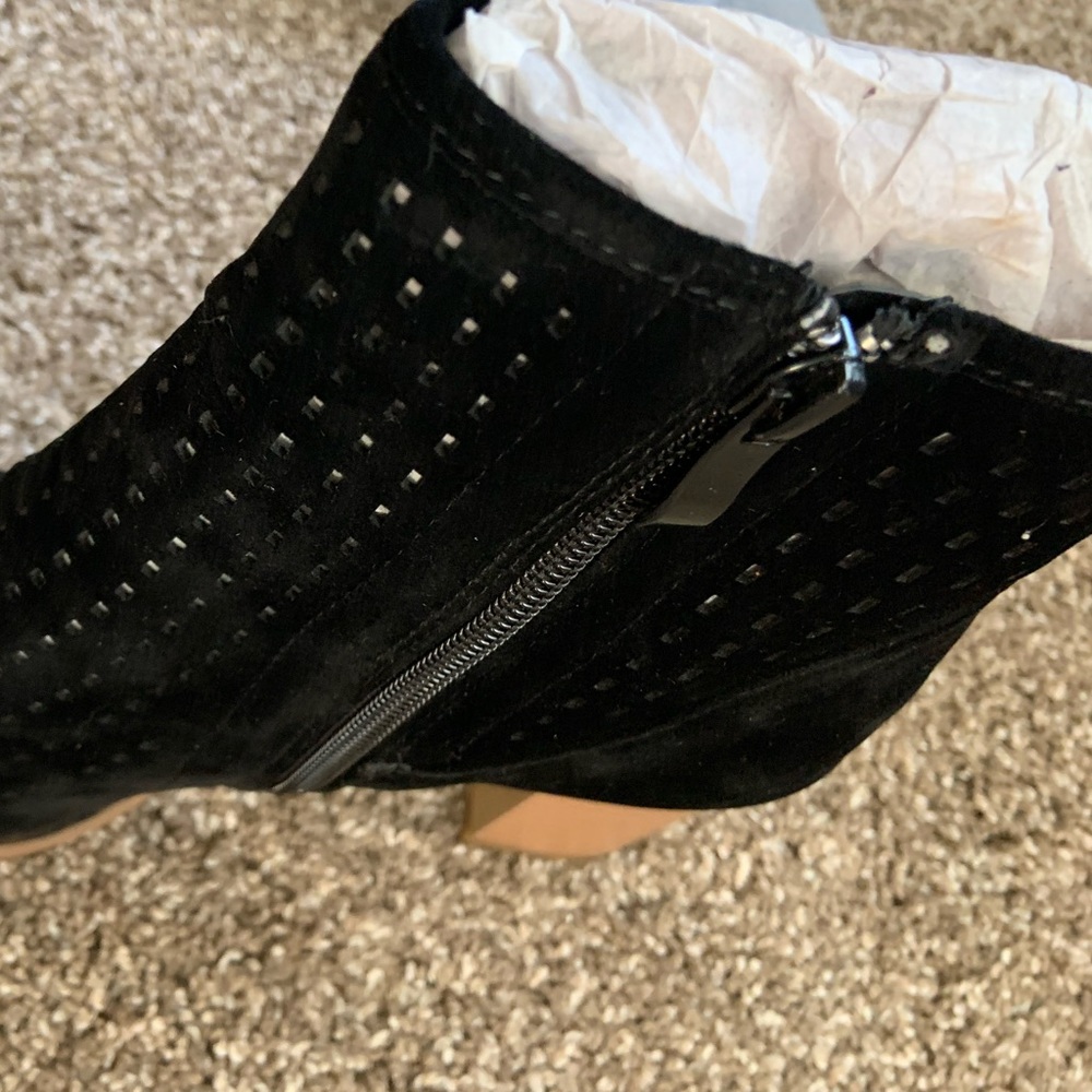 Ankle Boot Open Toe Black - Picture 3 of 3